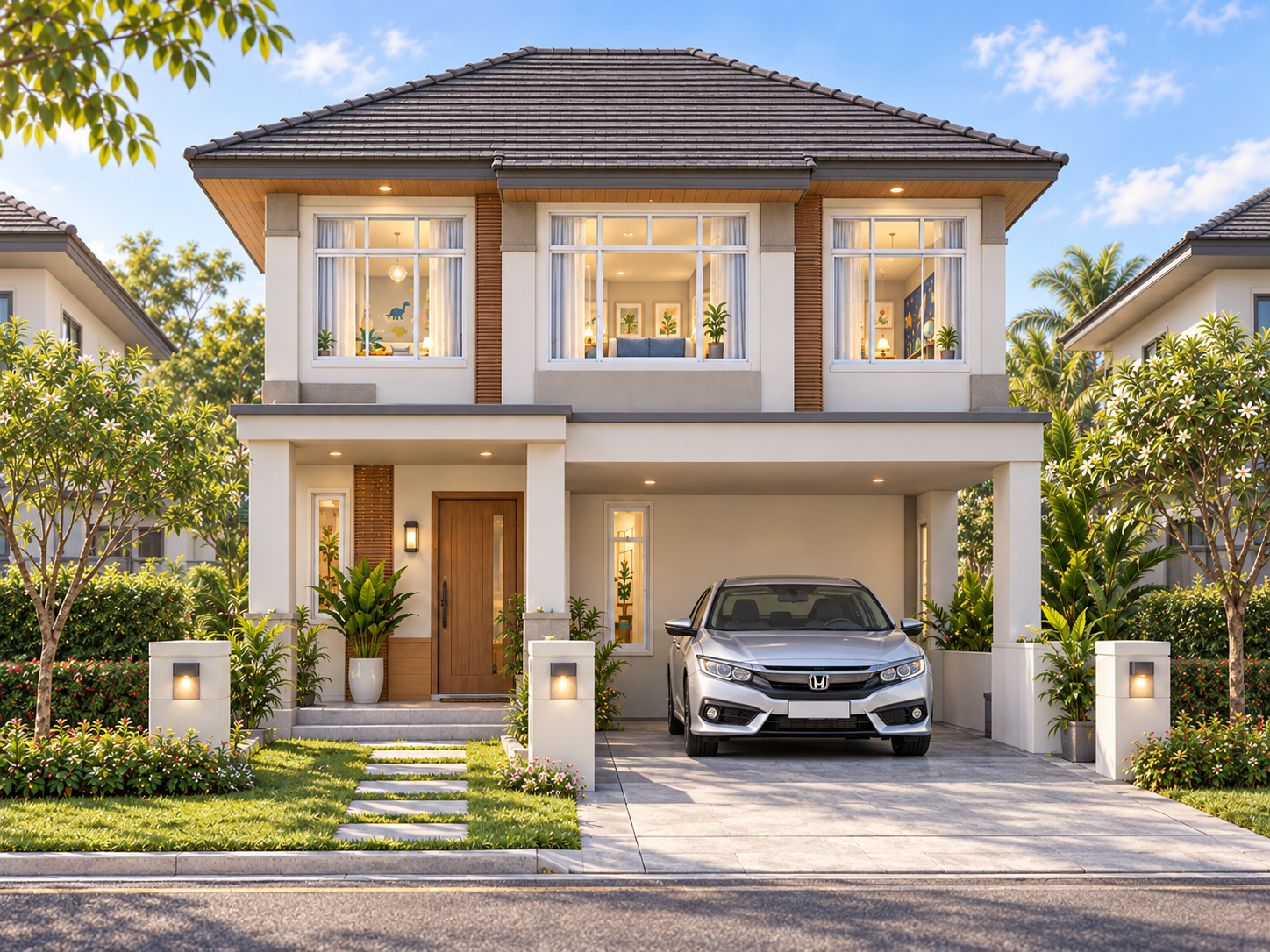 The Haw & Yui family home